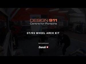 Porsche 911 Wheel Arch Kit Installation Process | Parts Provided by Dansk
