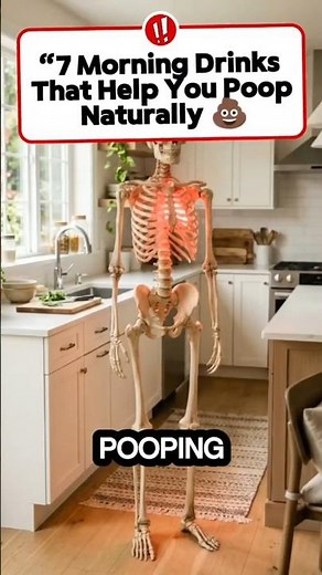 “7 Morning Drinks That Help You Poop Naturally 💩 (No Constipation!)”