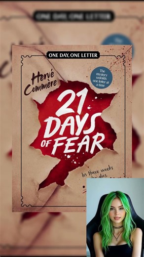 21 Days of Fear 😱📖 One Day, One Letter by Hervé Commère – Paperback