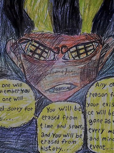 Chaos system chapter 4 is out now on webtoon and all my socials #world #books #drawing #art #artist