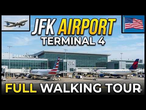 Navigating ✈️ JFK Terminal 4: A Complete Virtual Walkthrough
