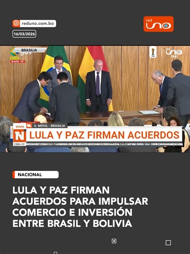 Reunión Bilateral Entre Brasil y Bolivia: Lula y Paz