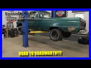 1966 f100 Suspension - Ep012 road to roadworthy