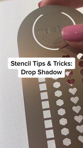 Enhance Your Stenciling with Creative Shadow Tricks