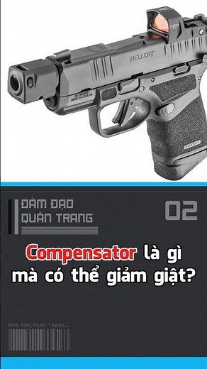 What is a compensator and how can it reduce vibration?