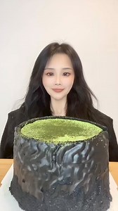 16K views · 470 reactions | Matcha Moist Mousse Home Made Baked Cake | Sun-mi Asmr | Facebook