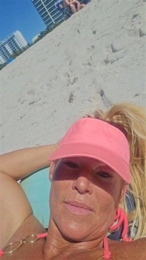 Julie Watterson on Instagram: "Beautiful day in Miami! #beach #bikinis #blonde #miami"