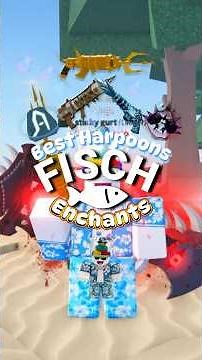 Best Harpoons and Enchants in Fisch #fisch #roblox #fischroblox
