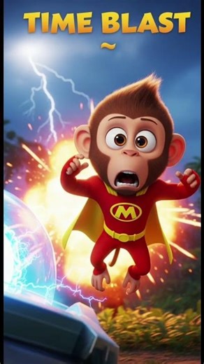 “Superhero Montoo 😱 Time Machine Adventure!”