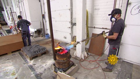 In the studio with artist Anselm Kiefer