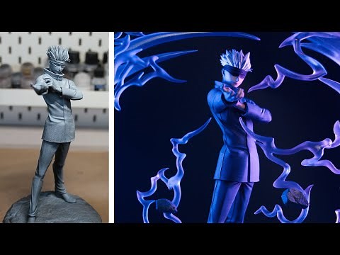 3D Printed custom GOJO (五条悟) FIGURE | JUJUTSU KAISEN