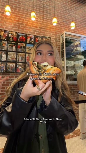 Liz on Instagram: "@princestreetpizza is now open in Miami🍕 Prince St. Pizza opened its doors in 2012 in New York City with premium Sicilian ando Neapolitan pizzas and now has made its way to Miami #pizza #miamirestaurants #pizzalover #pizzatiktok #miamibeach 📍 521 Lincoln Road ste 2, Miami Beach, FL 33139"