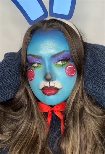 Toy Bonnie Makeup Tutorial