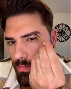 This guy's masculine makeup looks and techniques are fabulous!👌💇‍♂️ | Tyla