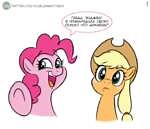 Limestone Pie :: Igneous Rock :: Cloudy Quartz :: Pinkie Pie (Пинки Пай) :: Applejack (Эпплджек) :: Marble Pie :: mlp комикс :: mane 6 :: minor (второстепенные персонажи) :: doubleWbrothers :: my little pony (Мой маленький пони) :: artist :: фэндомы