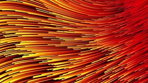 Download Fire red and yellow lines on a black background for free