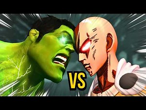 HULK vs SAITAMA | Epic Animation