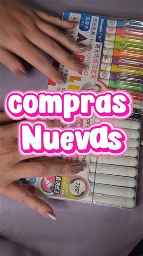 Probando marcadores acrílicos nuevos 🌸 punta pincel y punta fina