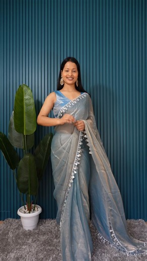 💙Myntra ready to wear saree haul💙 / farewell party saree haul #readytowearsaree #saree #shortsviral