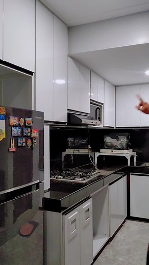 Aluminum Modular Kitchen Cabinet Design Ideas