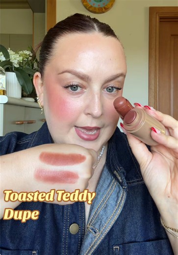 Toasted Teddy Blush Dupe Tutorial with Mecca Max
