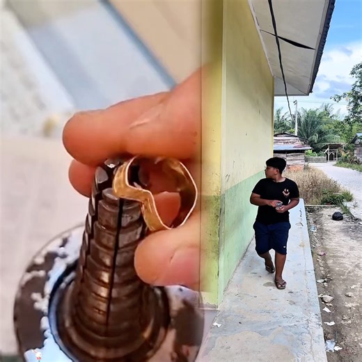 Manusia laba laba 😱😱