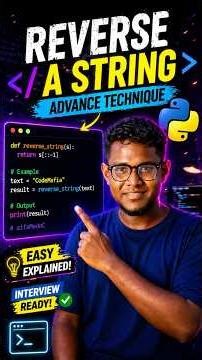 Python দিয়ে Number Reverse 😳 ১ লাইনে! #shorts #viral