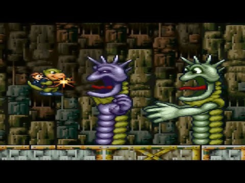 Dino City All Bosses (No Damage With Ending) SNES