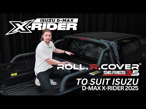 Isuzu DMAX X-Rider 2025 Electric Roller Shutter Walkthrough from HSP