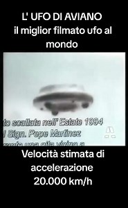 741K views · 6.6K reactions |  L’UFO di AVIANO.  Avvistamento...