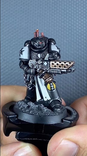 Black Templar Initiate Painting Process! #warhammer40k #castellanpetrus #warhammer #40k