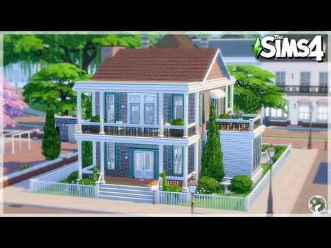 Undercover Aliens Living Next Door 👽 #OccultCollab | Sims 4 Family Home Speed Build