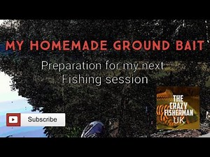 MY CHEAP HOMEMADE GROUNDBAIT PREPERATION BEFORE FISHING. Ideal for Lake & River Fishing #fishing