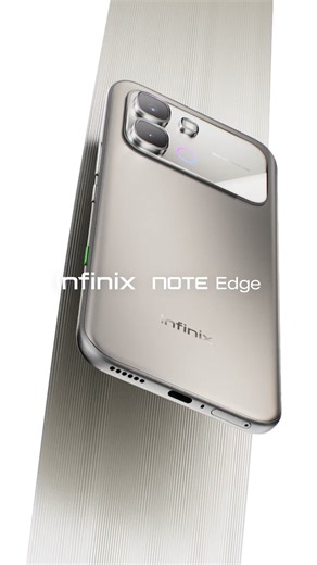 Where Elegance Meets Power. Grab the Infinix NOTE Edge now available at Ksh. 32,999 | Infinix Mobile