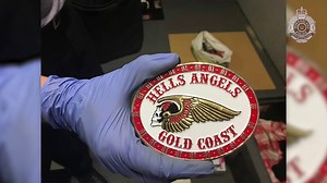 'Bikie' arrested after police found $1.4million of meth and weapons