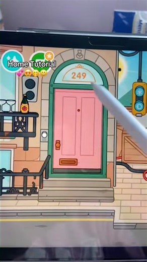 Home Tutorial😅❤️ #tocaboca #tocalifeworld #trending #tutorial #shorts