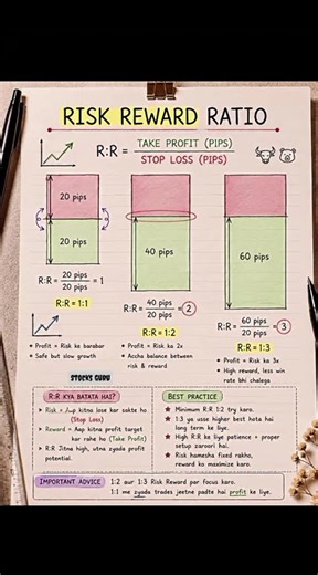 Risk Reward Ratio Explained 📈 | Best RR Strategy for Traders 💰🔥