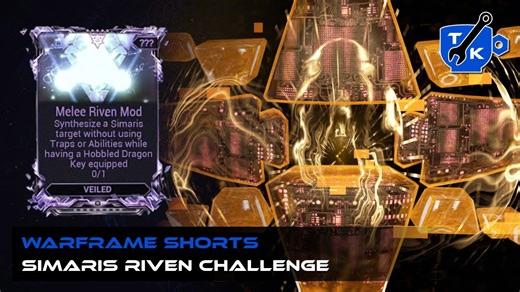 Riven challenge: Simaris scan with no abilities #Shorts