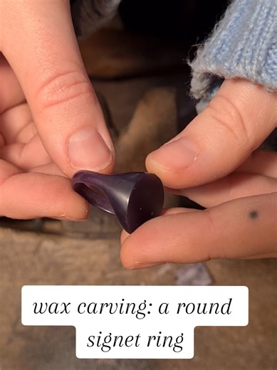 Wax Carving Techniques for Custom Signet Rings