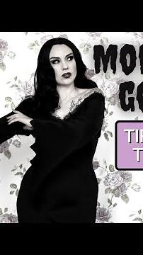 Morticia Addams Dress Sewing Tutorial, DIY Morticia Halloween Costume from Charm Patterns