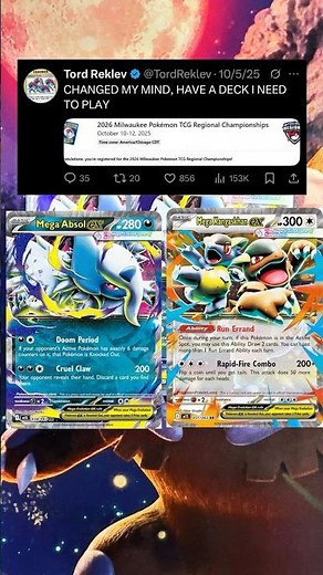 Mega Absol Box W/ Mega Kangaskhan ex Decklist | Mega Evolution | Pokemon TCG