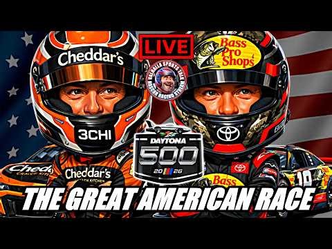 🔴⚪🔵 NASCAR Daytona 500 LIVE | NASCAR CUP SERIES RACING |Valhalla Sports Talk LIVE | 2/15/2026