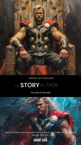 The True Story of Thor in Norse Mythology | Mythological Tales Join us as we delve into the realms of Norse mythology and explore the adventures of Thor, the son of Odin. #Thor #NorseMythology #MythologicalTales #GodofThunder #Mjolnir #Asgard | Anime Soul