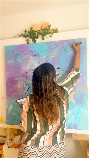 Geethu Chandramohan | Expressive Portrait Artist | We live in a world that rewards noise, speed, and constant expression. ✨ But there’s also another kind of strength that doesn’t get talked... | Instagram