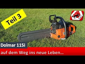 Katastrophensäge Dolmar 115i - Zusammenbau Teil 3