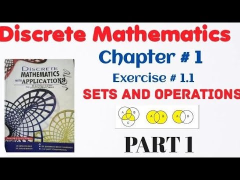 Discrete Mathematics by Dr.Abdur Rahman and Dr.shahid | chapter 1 Exercise 1.1 question 1 to 5 part1