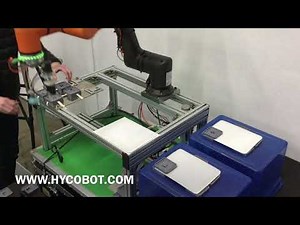 Special Packaging Demo with HYRobotics's HCR-5 ( Hanwha ) Collaboration Robot