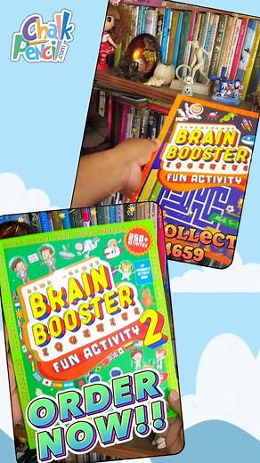7.7K views · 11 reactions | Brain Booster Fun Activity 1 and 2 Combo! 890.00৳ #chalkpencil #kids #toys #DIY #gift_toys #gift #STEM #books #kidsbooks #preschool | chalkpencil.com | Facebook