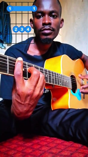 B major chord #viral #guitar
