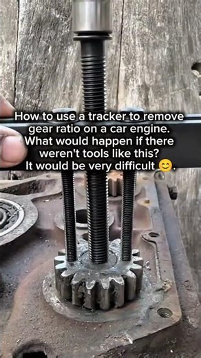 How to Remove Gear Ratio with a Gear Puller #GearPuller #GearRemoval #CarEngine